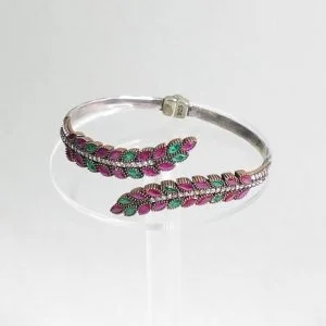 Pulsera Semirrígida Hojas