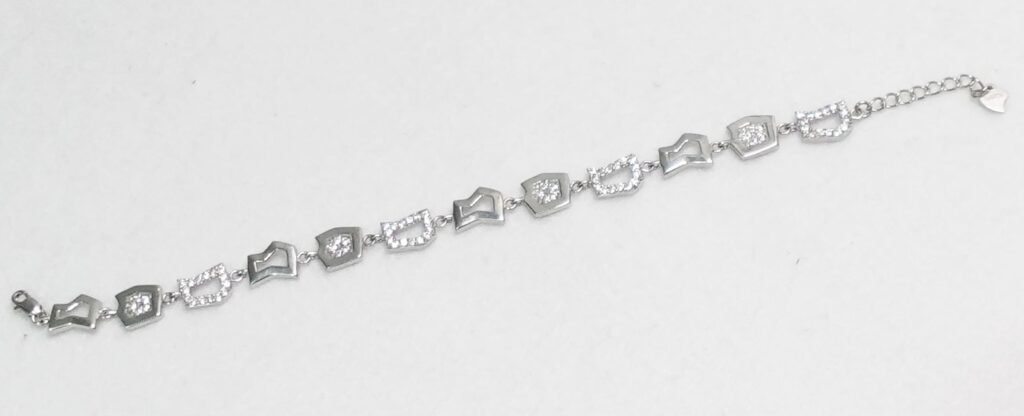 pulseras formas circonitas